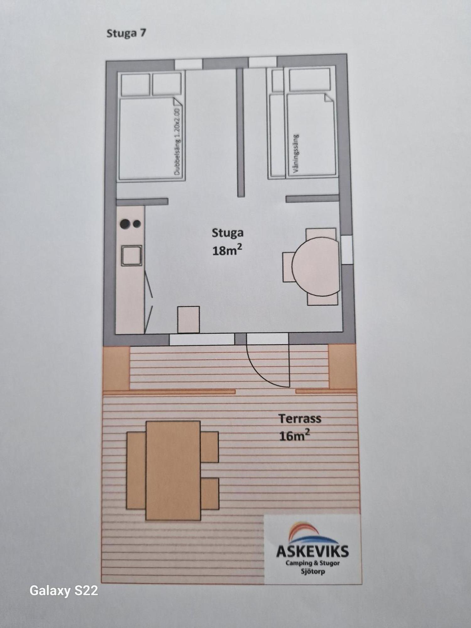 Askeviks Camping & Stugor Sjötorp Exterior foto